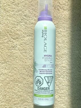 NEW Biolage Agave Hydra Foaming Styler Conditioning Mousse #2 234g or 8.25 oz